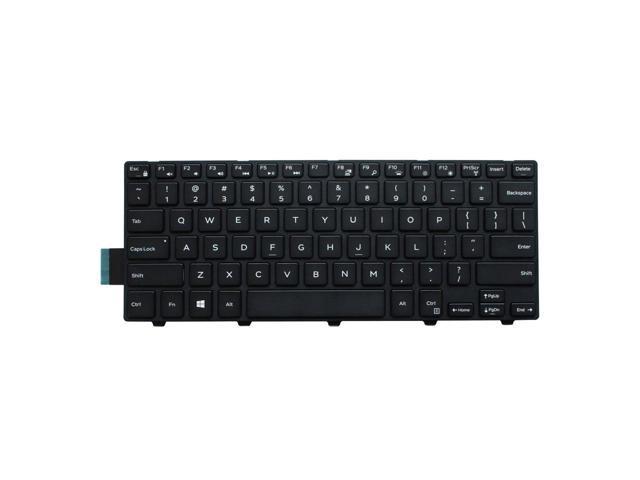 AUTENS Replacement US Keyboard for Dell Inspiron 14 3000 3441 3442 3443 3445 3446 3447 3449 3451 3458 3459 / 14 5000 5442 5443 5445 5446 5447 5448.