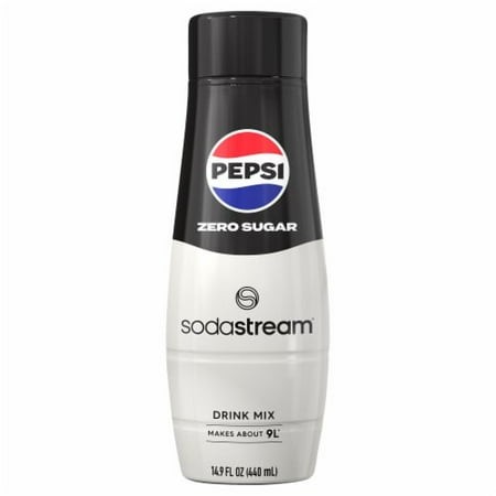 Pack of 2 - Pepsi Sodastream Zero Sugar Carbonated Drinks Makers Drink Mix 14.9 Fl Oz Packaging May Vary
