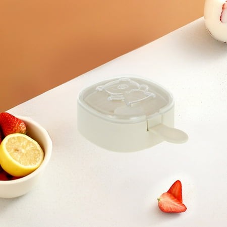 RuiJiao Premium Summer DIY Ice Lolly Molds - Single Layer  Food Grade Silicone for Easy Homemade Ice Cream and Lollies  Ideal for Hot Summer Days and 