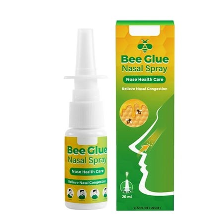Bee Glue Nasal Spray for Natural Relief of Nasal Congestion  20ml Nose Health Care with Propolis Extract Formula