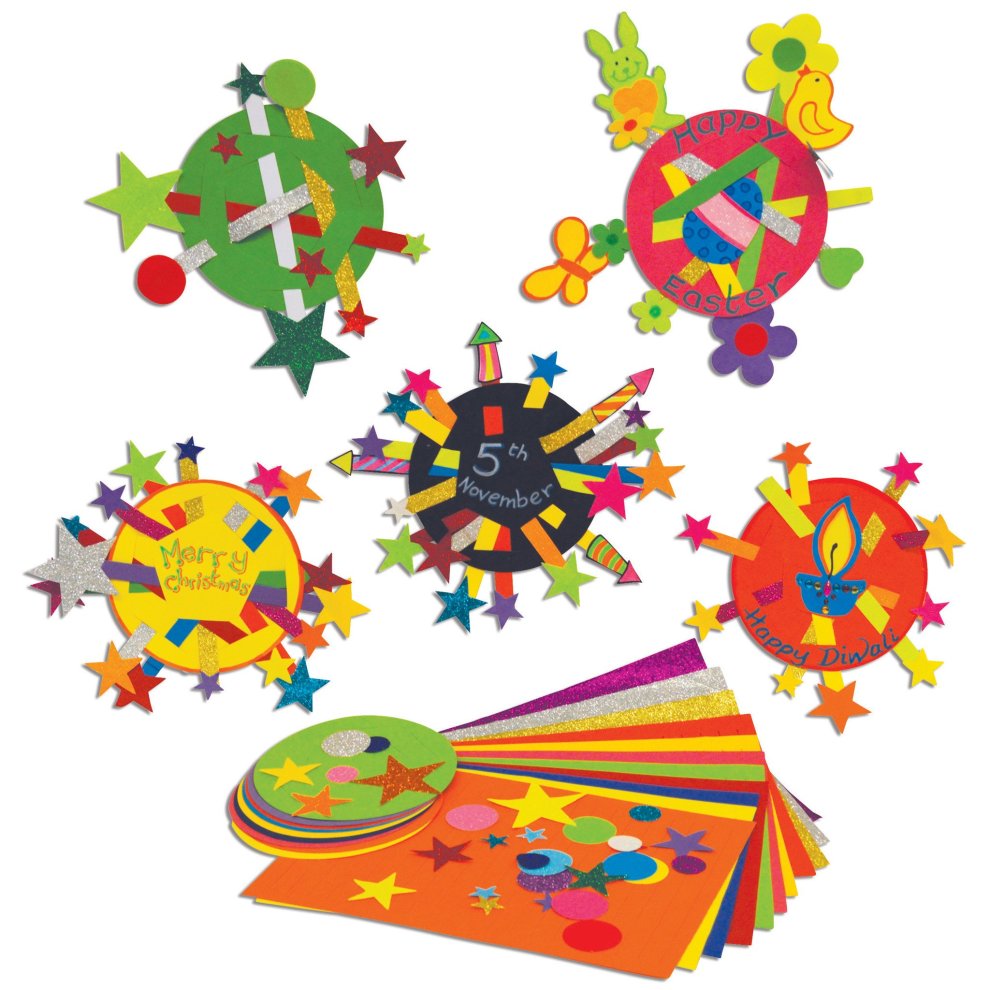 Festival Wheels Craft Activity Pack (Pack of 30)