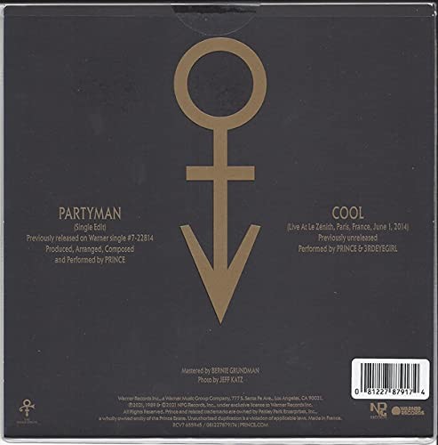 Prince - Partyman - PSG French Limited Edition - Purple Vinyl 7 thumbnail