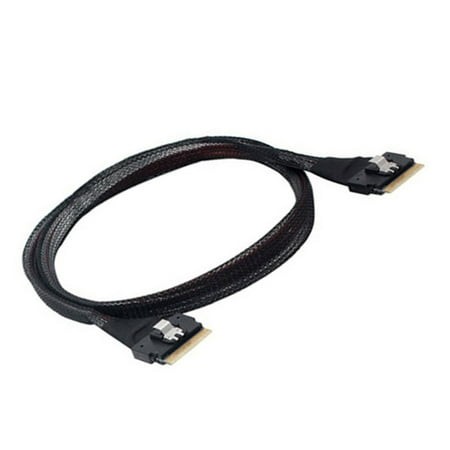 Zeiwohndc SFF-8654 Slimline 8i 74Pin Male to 74Pin SFF-8654 SAS4.0 4.0 Male Extender Cable