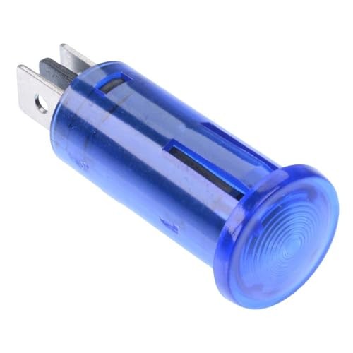 Blue 24V 12.5mm Panel Indicator LED Light