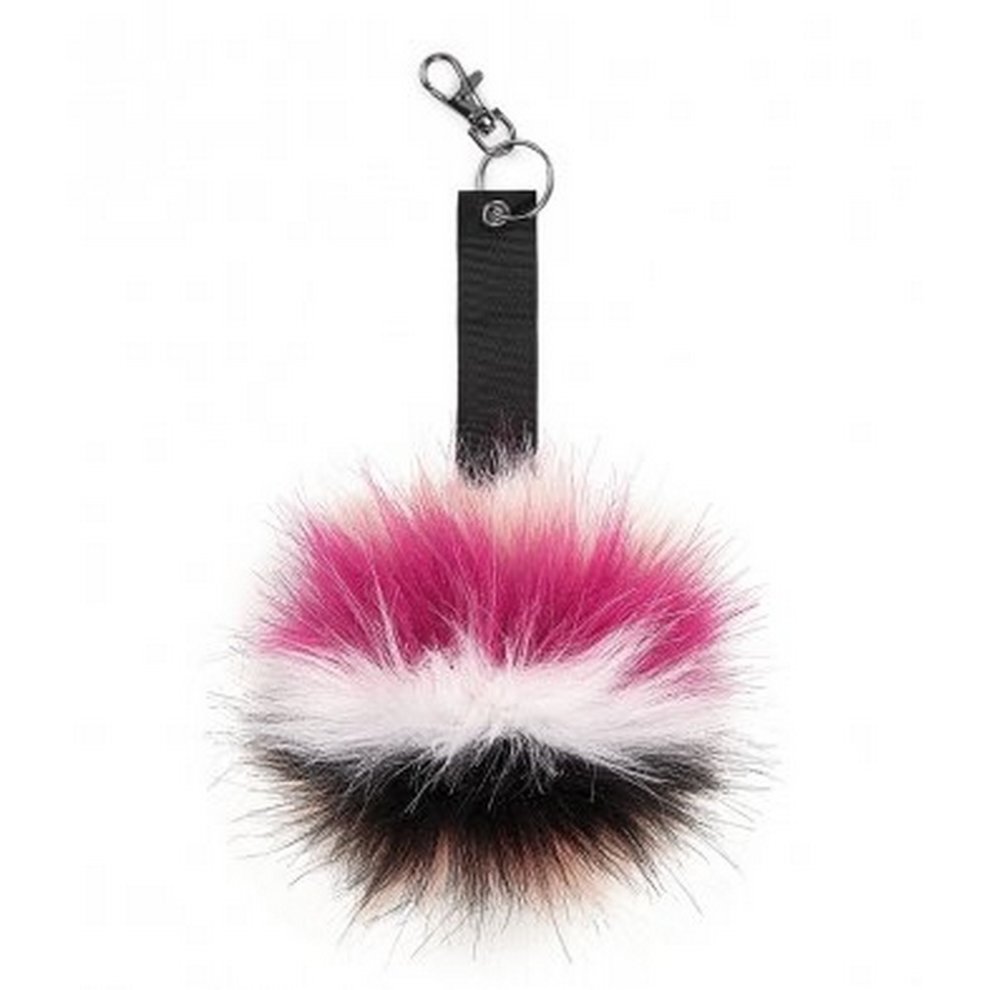 Beechfield Fur Pop Pom Key Ring