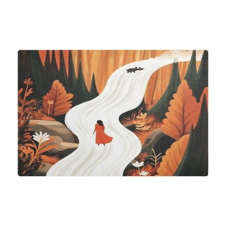Heavenly Path Coffee Machine Mat Kitchen Dish Drying Matst Absorbent Water 11.8  X17.7