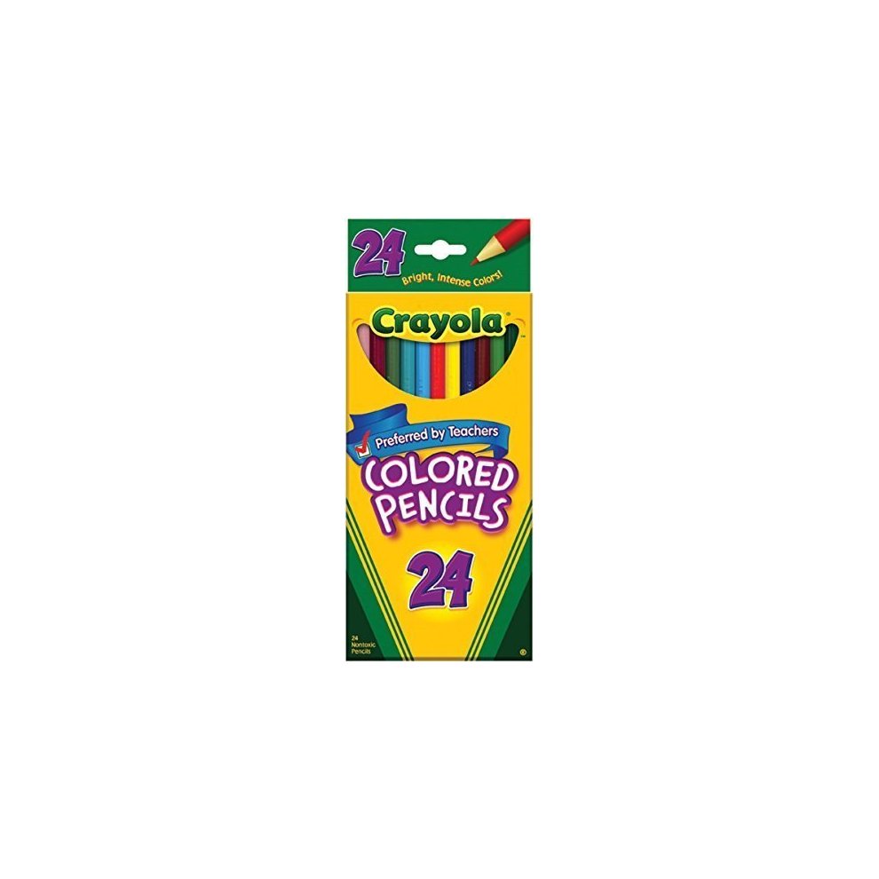 Crayola Colored Pencils, 24 Count (Pack of 12)