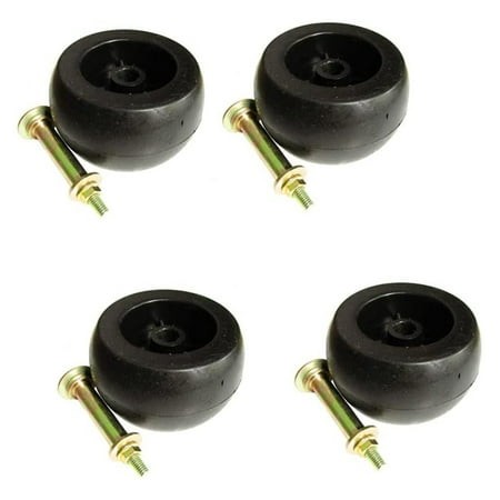 RAParts Four New Deck Wheel/ Kits Fits Kubota  Fits Exmark  Fits Toro 103-7263 103-4051 103-3168