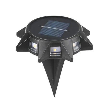 Wlrmin Path-way Lights  Solar Ground Lights Ground Lights Water Proof Solar Garden Lights LED Solar Lights Underground Buried Garden Roadway Outdoor W