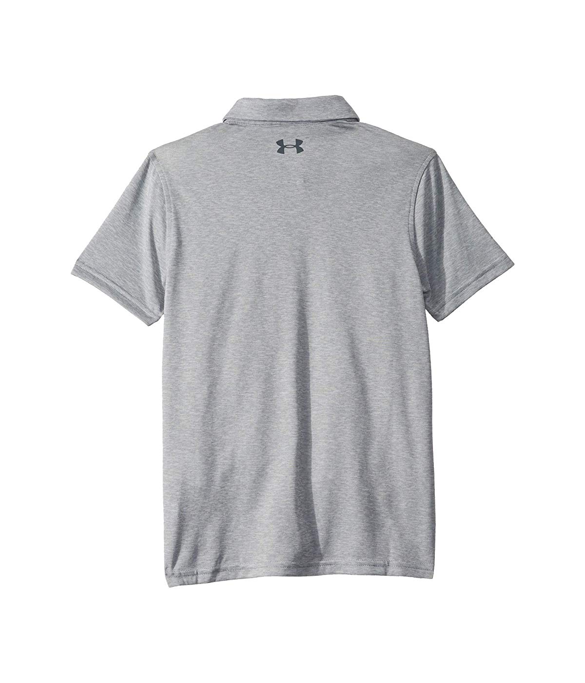 Under Armour Kids Threadborne/TBD Polo (Big Kids) Steel Light Heather/Steel Light Heather/Pitch Gray