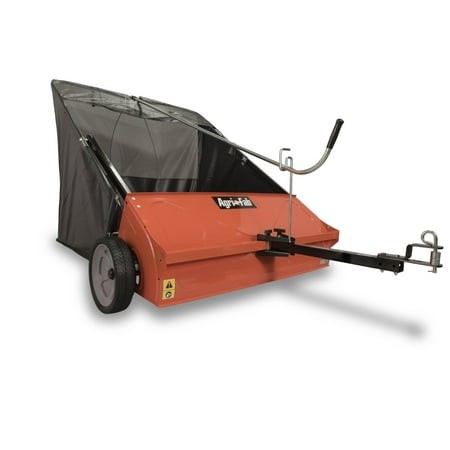 Agri-Fab Tow-Behind Lawn Sweeper 45-0492 - 44 in. Width  25 Cu. Ft. Capacity  Adjustable Brush
