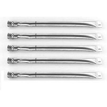 5 Pack Grill Burner for Brinkmann 810-1575-W  810-1750-S  810-1751-S  810-3551-0  810-3885-S  810-6345-0  810-7490-F & Charmglow 810-7450-s  810-8532-