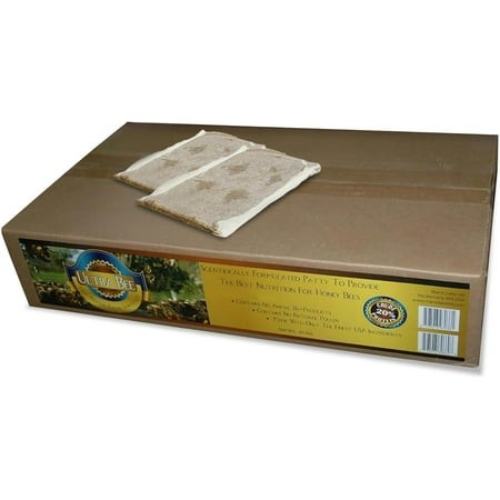 Ultra Bee Pollen Substitute Patties  High Protein  Boosts Brood  Healthy Colony  Beekeeper Essential  Free from Animal by-Products  Rich in Vitamins &