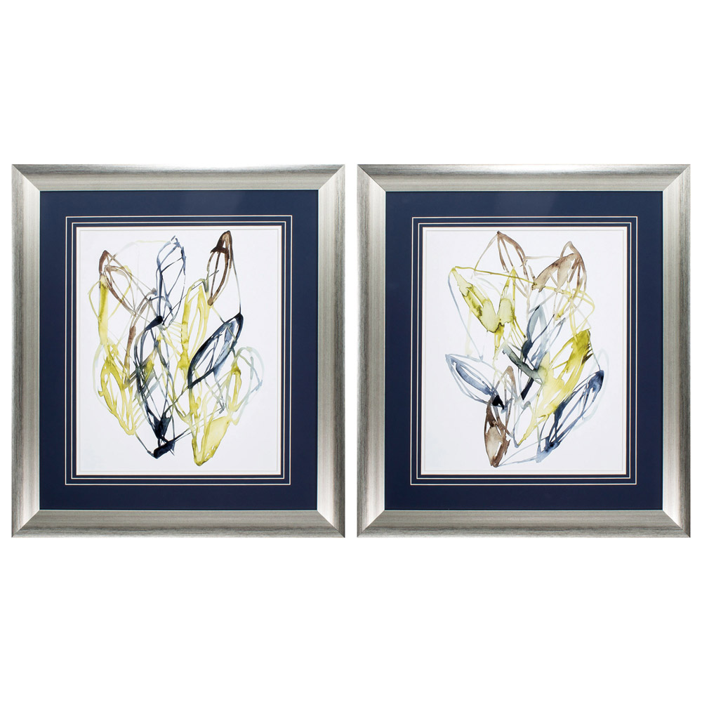 3439 Leaf Pathways Wall Art - Pack of 2