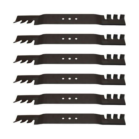 108-9764-03 Qty 6: Toothed Mulching Blade Fits Toro