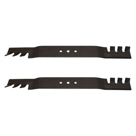 Qty 2: Toothed Mulching Blade Fits Toro Replaces 108-9764-03