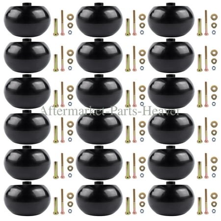18Pk Anti Scalp Deck Wheel+KIT for Exmark Mower 103-3168 103-7263 103-4051