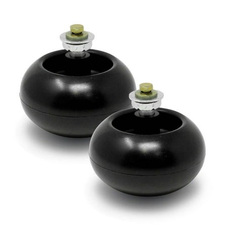 2PK Deck Wheel with Hardware for Exmark 103-3168 103-4051 103-7263 103-7363