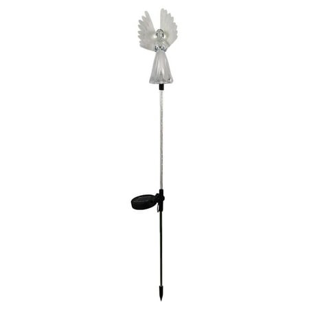 Home Decor Solar Angel Lights Color Changing Solar Powered Water Proof Decorative Lighting for Gr a Ve Memorial Garden Backyard L Awn Path Way Durable