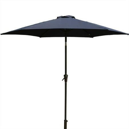 9  Pole Umbrella with Carry Bag  Navy Blue
