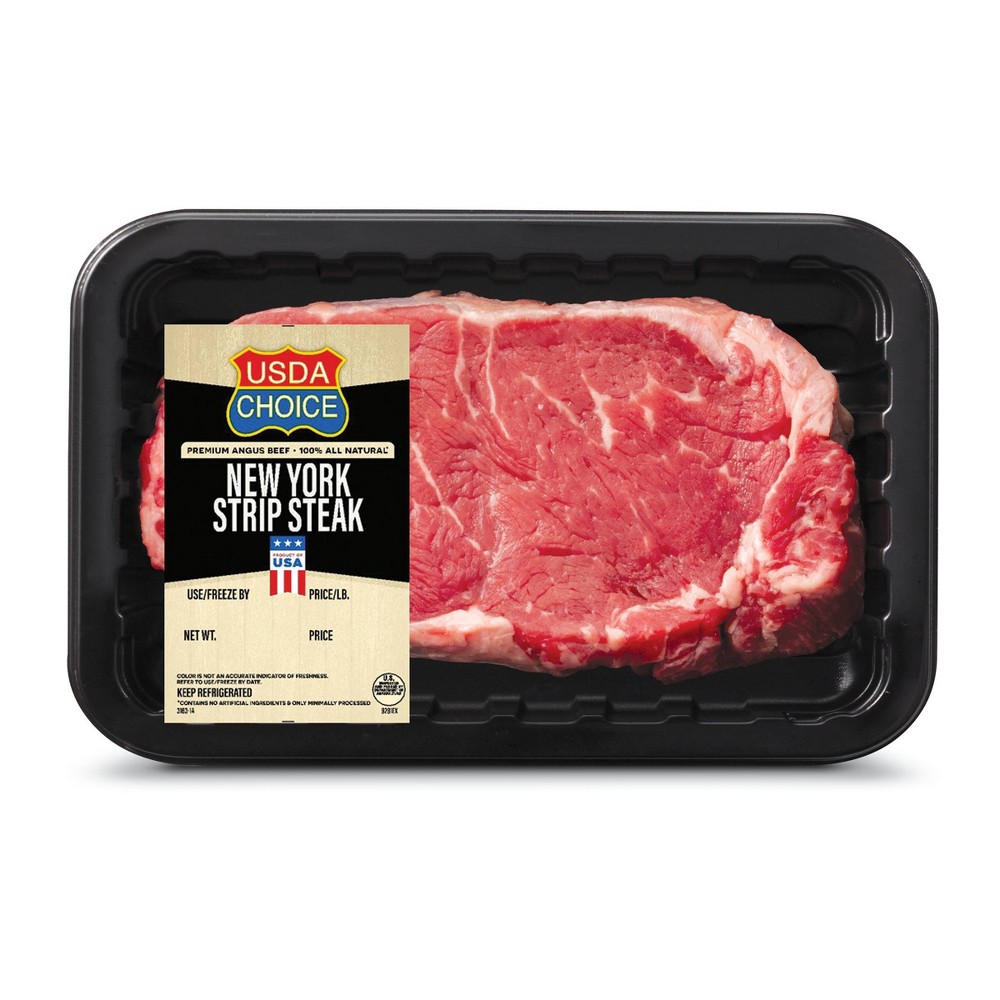 USDA Choice Angus Beef Strip Steak - 11oz Image