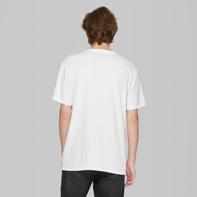 Men's Short Sleeve Boxy Graphic T-Shirt - Original Use White L thumbnail