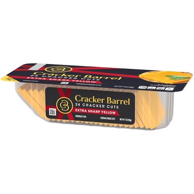 Cracker Barrel Cracker Cuts Extra Sharp Cheddar Cheese - 24ct/7oz thumbnail