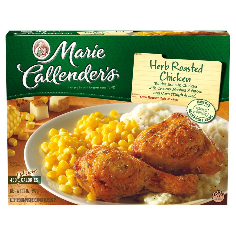 Marie Callenders Herb Roasted Frozen Chicken Dinner - 14oz