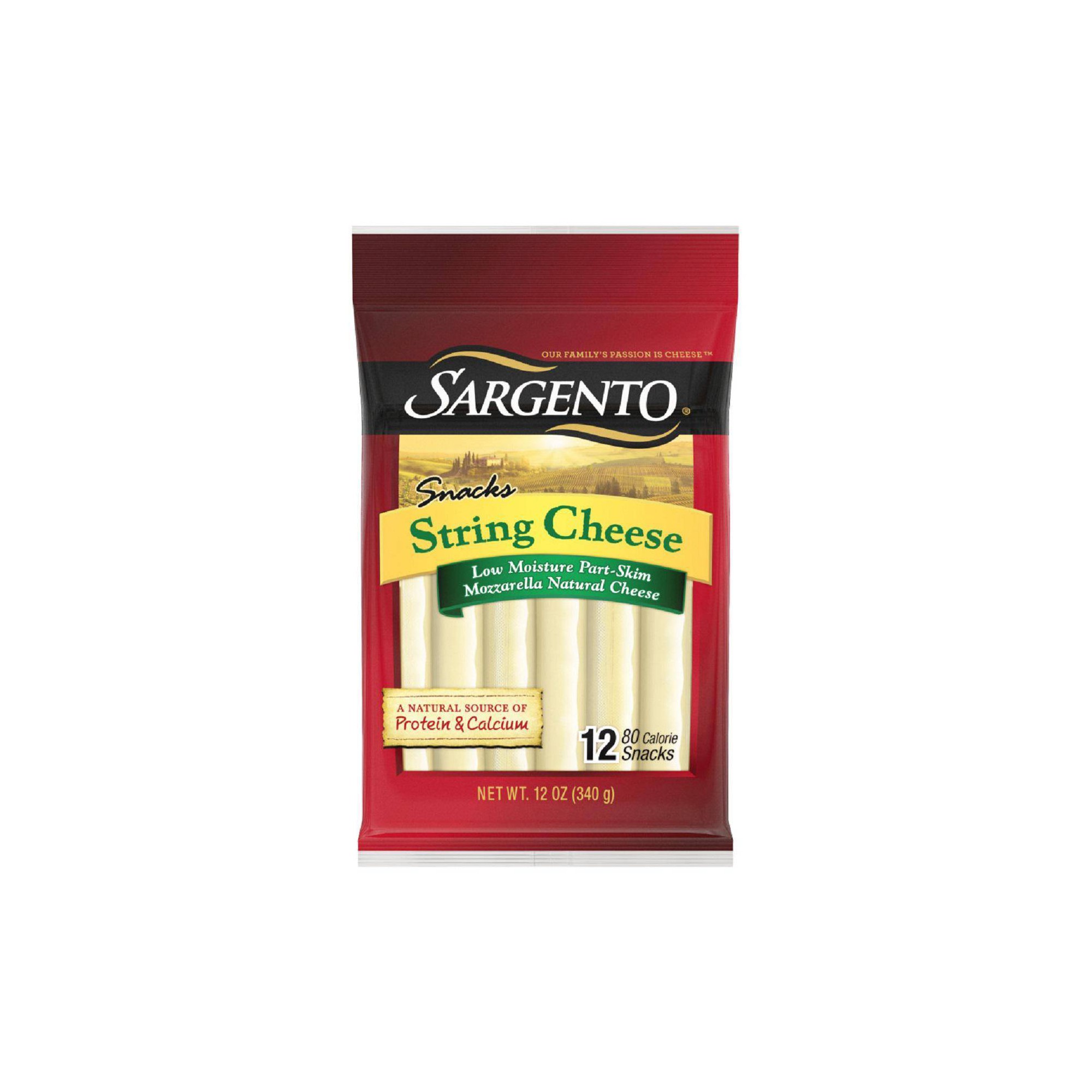 Sargento Mozzarella String Cheese Snacks - 12ct thumbnail
