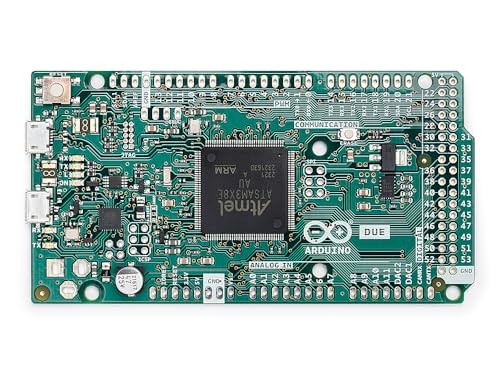 Arduino Due [A000056] – 32-bit ARM Cortex-M3, 84MHz, 54 Digital I/O Pins, 12 Analog Inputs, 512KB Flash, USB Host, Compatible with Arduino IDE for A thumbnail