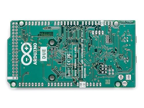 Arduino Due [A000056] – 32-bit ARM Cortex-M3, 84MHz, 54 Digital I/O Pins, 12 Analog Inputs, 512KB Flash, USB Host, Compatible with Arduino IDE for A thumbnail