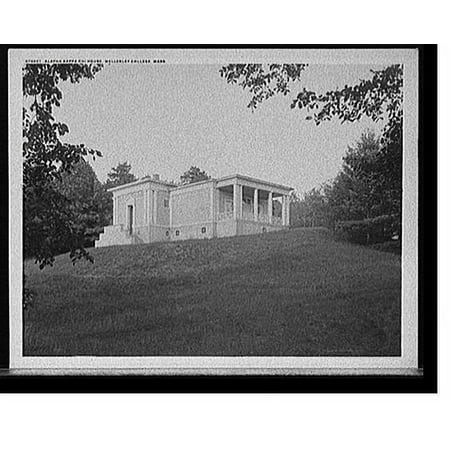Historic Print  Alapha [i.e. Alpha] Kappa Chi House  Wellesley College  Mass.  16  X 20