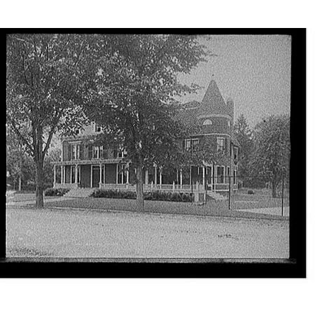 Historic Print  Theta Delta Chi House  Amherst College  16  X 20