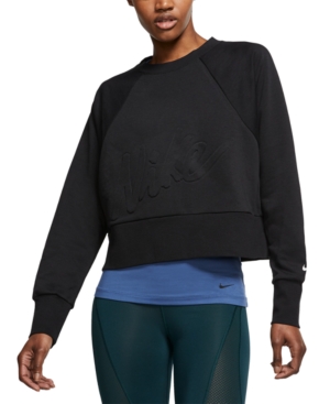 NIKE $65 Womens New Black Ribbed Long Sleeve Sweater S B+B