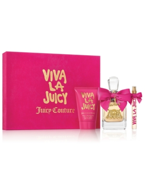 VIVA LA JUICY WOMEN 3 PIECE GIFT SET - 3.4 OZ EAU DE PARFUM SPRAY by JUICY COUTURE