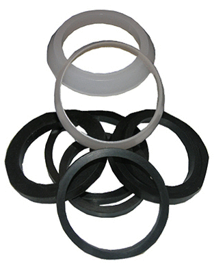 Larsen Supply 02-2289 5 Pack, Plastic & Rubber Slip Joint Washers - Pack of 6