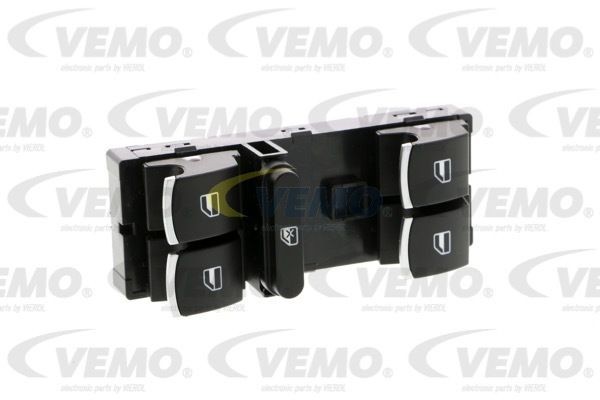 VEMO V10-73-0255 Switch, Window Winder Driver Side, Original VEMO Quality