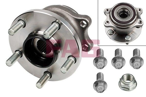 FAG 713 6222 00 Wheel Bearing Kit Photo Corresponds to Scope of Supply, with ABS Sensor Ring