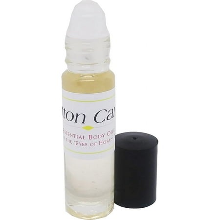 Cotton Candy Scented Body Oil Fragrance [Roll-on - Pink - 1/3 Oz.]