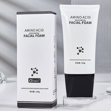 TYTSPEASY Organic Face Wash Deep Pore Cleansing Moisturizing & Nourishing Facial Foam for Sensitive Skin PH Balanced Hydrating Daily Cleanser with Gen