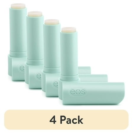 (4 Pack) Eos 100% Natural & Organic Lip Balm Stick - Sweet Mint | 0.14 Oz | 2-pack