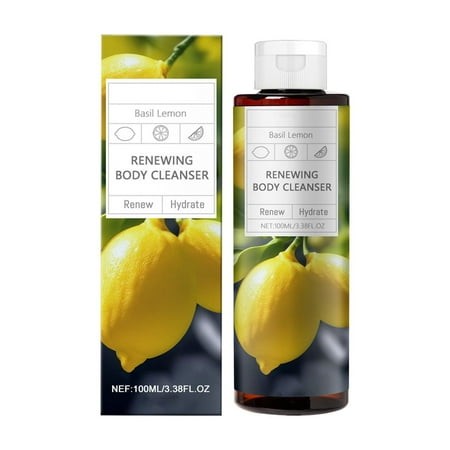 Lemon Shower Gel  Moisturizing & Hydrating Body Wash  Gentle Nourishing Cleanser for Soft & Smooth Skin  Refreshing Citrus Scent  Aromatherapy Spa  No
