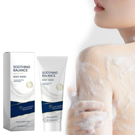 Byikun Shower Gel  Gentle Exfoliating Body Cleanser  Long-lasting Hydration Recipe  Daily Bath Use  Sensitive Skin Care  100g Lightweight Moisturizer
