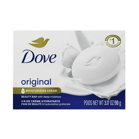 Dove Beauty Bar Women S Bath Soap Gentle Skin Cleanser Original  3.17 Oz