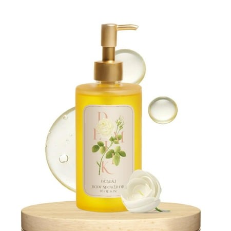 DEMIKI Shower Oil Body MZF22 Wash for Sensitive Skin. Nourishing & Hydrating Body Oil for Dry Skin.Winter Care Soothes  Softens and Locks in Moisture 