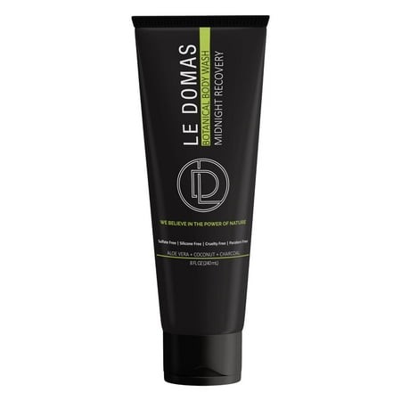 LE DOMAS Botanical Moisturizing MZF22 Body Wash with Vera  Moisturizing & Exfoliating  Sensitive Skin Wash-All Skin Types Self Care Wash - Vegan & Org