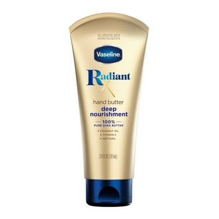Vaseline Radiant X Deep Nourishment Women S Hand Butter 100% Pure Shea Butter Dry Skin  3.4 Oz - 3 Count