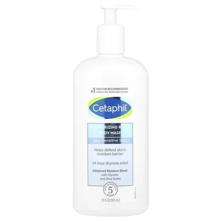 Moisturizing Relief Body Wash  Dry  Sensitive Skin  20 Fl Oz (591 Ml)