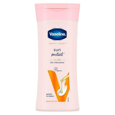 Vaseline Sun + Pollution Protection SPF 30 Body Lotion  Upto 30X Sun Protection  100 ML X 2 (PACK of 2)