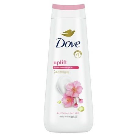 Dove Body Wash for Women Sakura Blossom & Yuzu Moisturizing Skin Cleanser with No Sulfates No Parabens  20 Oz